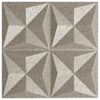 vidaXL Panele ścienne 24 pcs Beton origami 50 x 50 cm Pianka XPS