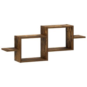 vidaXL P&oacute;łka ścienna Dąb wędzony 95 x 17 x 37 cm Drewno inżynieryjne