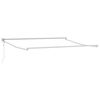 vidaXL Markiza zwijana Beżowy 350 x 250 cm Poliester i aluminium
