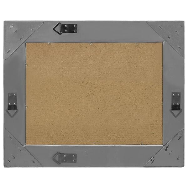 vidaXL Lustro ścienne w stylu barokowym, 60x40 cm, czarne