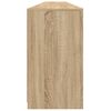 vidaXL Szafka z oświetleniem LED, dąb sonoma, 283x37x67 cm