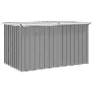 vidaXL Skrzynia ogrodowa, szara, 171x99x93 cm