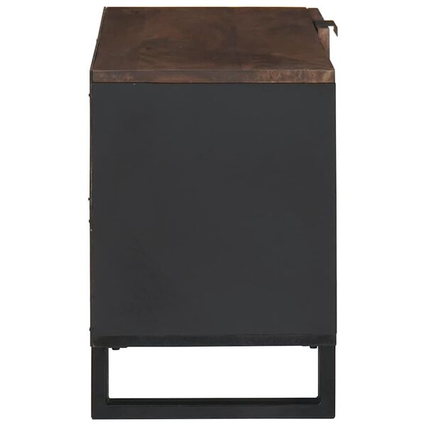 vidaXL Jednostki telewizyjne orzech włoski 80 x 33 x 46 cm