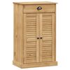 vidaXL Szafka na buty VIGO, 60x35x96 cm, lite drewno sosnowe