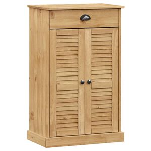 vidaXL Szafka na buty VIGO, 60x35x96 cm, lite drewno sosnowe