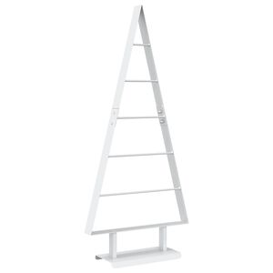 vidaXL Metalowa choinka świąteczna KUOPIO 90 cm Stal Biały