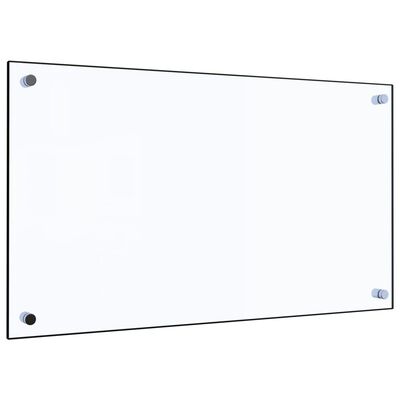 vidaXL Panel ochronny do kuchni, przezroczysty, 70x40 cm, szkło