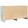 vidaXL Szafka RTV Beton Szary 100x35x54 cm Drewno klejone