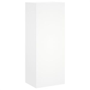 vidaXL Ścienna szafka TV, biała, 40,5x30x102 cm