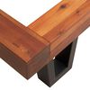 vidaXL Rama ł&oacute;żka z naturalną krawędzią, lite drewno akacjowe, 160 cm