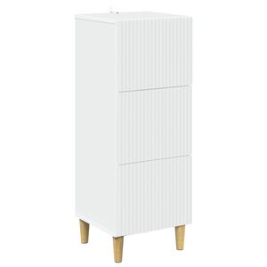 vidaXL Szafka z Szufladami Biały 33 x 34,5 x 90 cm Drewno inżynieryjne