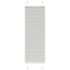 vidaXL Roleta plisowana jasnoszara 50x150 cm Szerokość tkaniny 49,4cm