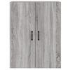 vidaXL Wiszące szafki, 2 szt. szary dąb sonoma materiał drewnopochodny