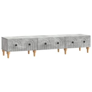 vidaXL Szafka pod telewizor Betonowy szary 147 x 34,5 x 30 cm