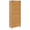 vidaXL Highboard z szufladą Dąb rzemieślniczy 69,5 x 34 x 180 cm