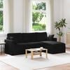 vidaXL Sofa Czarny