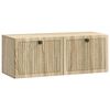 vidaXL Szafka RTV montowana na ścianie dąb Sonoma 78,5 x 31 x 30 cm