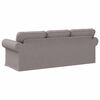 vidaXL Sofa Ciemnoszary