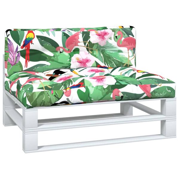 vidaXL Poduszki na palety, 2 szt., kolorowe, tkanina