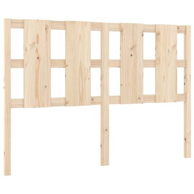 vidaXL Wezgłowie łóżka, 145,5x4x100 cm, lite drewno sosnowe