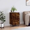 vidaXL Komoda, przydymiony dąb, 40x35x70 cm, materiał drewnopochodny