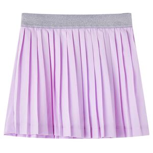 Dziecięca sp&oacute;dniczka plisowana, liliowa, 104