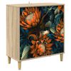 vidaXL Bufet LOCHEM Sonoma 69 x 33 x 75 cm Drewno inżynieryjne
