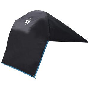 vidaXL Kołpak Czarny i niebieski 108 x 76 cm oxford