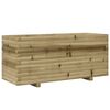 vidaXL Donica ogrodowa, 110x40x49,5 cm, impregnowane drewno sosnowe