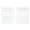 vidaXL Ściana boczna namiotu na imprezy 2 szt. 200 x 195 cm Biały
