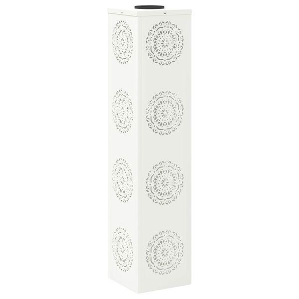 vidaXL Słoneczna LED lampa na ścieżkę 2 pcs Biały