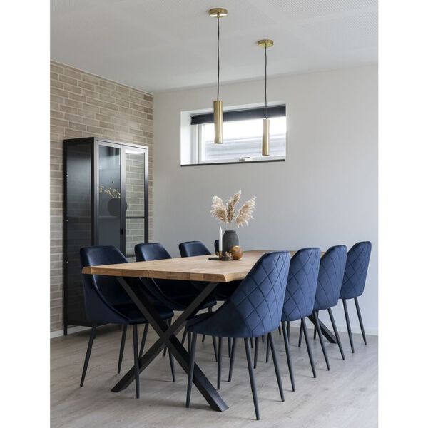 House Nordic Lampa wisząca LED Lia, kolor mosiądzu