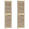 vidaXL Drzwi do szafki z drzwiami 2 pcs Naturalny 170 x 2,1 x 49,5 cm
