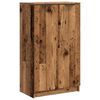 vidaXL Szafka na buty, stare drewno, 59x35x100,5 cm