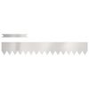 vidaXL Krawężnik do trawnika 20 szt. 100 x 0,05 x 15 cm Srebrny
