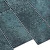 vidaXL Kafelka subway 10 pcs Niebieskozielony 29.4 x 21.4 cm