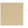 vidaXL Żaluzja wenecka Jasnobrązowy ze wzorem 150 x 130 cm 25 mm PVC
