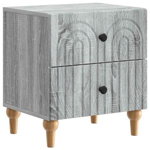 vidaXL Szafka Nocna Szary Sonoma 43 x 34,5 x 48 cm Drewno inżynieryjne
