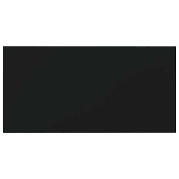 vidaXL P&oacute;łki na książki, 8 szt., czarne, 40x20x1,5 cm, płyta wi&oacute;rowa