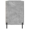 vidaXL Biurko, szarość betonu, 140x50x75 cm, materiał drewnopochodny