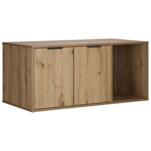 vidaXL Meble dla kota Dąb artisan 100 x 49 x 45 cm Drewno inżynieryjne