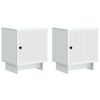 vidaXL Szafka Nocna 2 pcs Biały 43 x 34,5 x 50 cm Drewno inżynieryjne