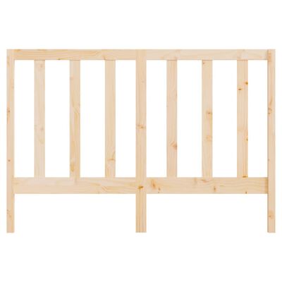 vidaXL Wezgłowie łóżka, 166x4x100 cm, lite drewno sosnowe
