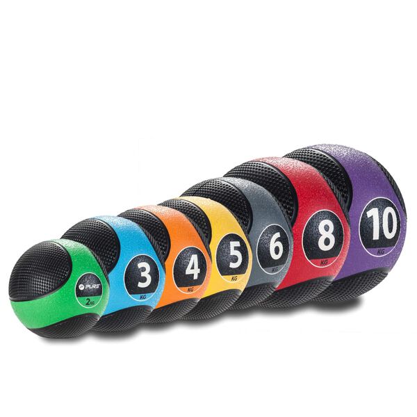 Pure2Improve Piłka lekarska, 3 kg, niebieska