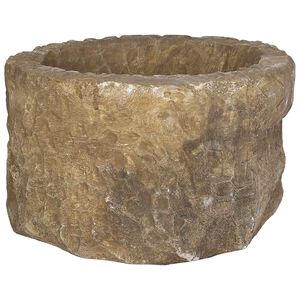 vidaXL Doniczka ogrodowa Postarzany kamień &Oslash; 35 x 20 cm Wapień