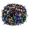 vidaXL Dwukolorowe lampki choinkowe 400 LED Wielokolorowy 40 m