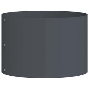 vidaXL Pierścień doniczki Antracyt 30 x 30 x 20 cm Stal zimnogięta