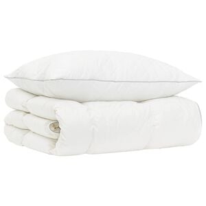 vidaXL Zestaw kołdry 90% z gęsiego puchu FULDA 2 szt. 135 x 200 cm
