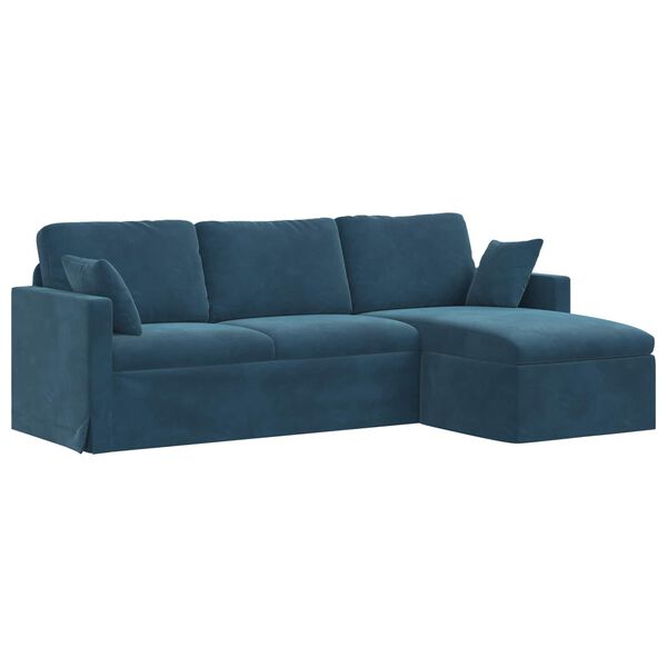 vidaXL Sofa Niebieski