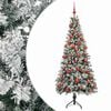 vidaXL Sztuczna choinka z bombką 120 cm 150 LED Ciepła biel